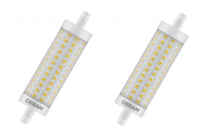 2x OSRAM LED Star Line R7s Stab 12,5W=100W warmweiß 118mm EEK:E (Spektrum A-G) - Bild 1 von 3