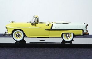 1/43 Vitesse 1955 Chevrolet Bel Air Convertible, yellow and White- A Classic!