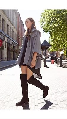 Sam Edelman 7 'Johanna' Sobre la Rodilla Gamuza Bota de Montar Marrón Gamuza OTK Foto 1 de 4