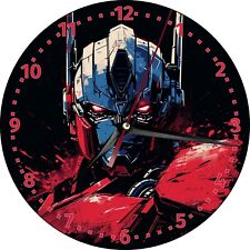 Horloges murales Optimus Prime, Transformers Comic MDF avec impression