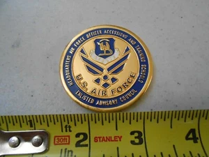 RARE US AIR FORCE ENLISTED ADVISORY COUNCIL MILITARY CHALLENGE COIN USAF AFOATS - Picture 1 of 2