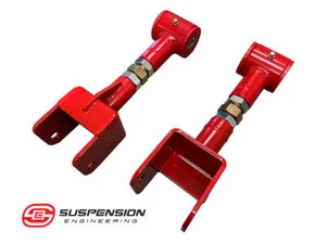 Suspension Engineering A-Body Rear Upper Control Arms 1968-1972 (Red) - Picture 1 of 1