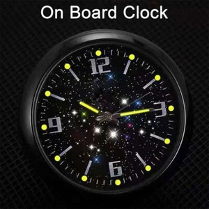 Car Clock Luminous Stick-On Digital Watch Quartz Clocks Dashboard Hot- - Picture 1 of 10