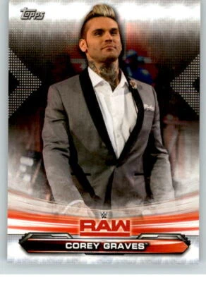 2019 WWE Raw #18 Corey Graves - Image 1 of 2