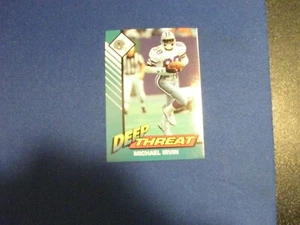 1993 SLU MICHAEL IRVIN Starting Lineup Card + Deep Threat (card only) - Picture 1 of 2