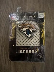 PSG INC NFL Jacksonville Jaguars Diamond Plate Playing Cards Brandneu Sealed - Bild 1 von 2