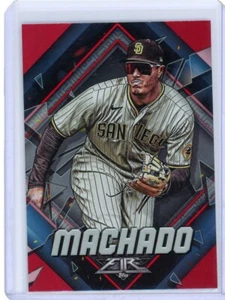 2022 Topps Fire Red Foil #142 MANNY MACHADO SD Padres - Picture 1 of 2
