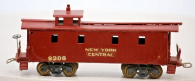 Mantua Brass HO Gauge New York Central Caboose - Painted Red 1:87 Scale - Image 1 of 4