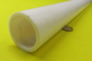 PTFE Teflon Straight Tube 1.75" OD x 1.50" ID x 1/8 Wall x 4 Foot Length - Picture 1 of 9