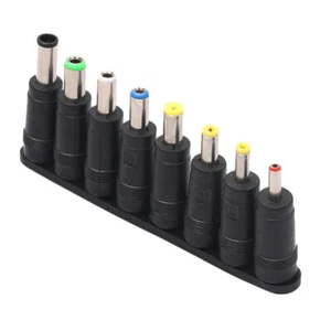 5.5 x 2.1mm Jack to 8 Plugs Multi-Types Power Plug DC Converter Adapter Laptop d - Afbeelding 1 van 6