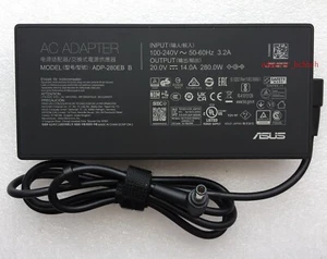 New Original ASUS 280W AC Adapter for Asus ROG Strix G16 G614JI-AS94 ADP-280EB B - Picture 1 of 5