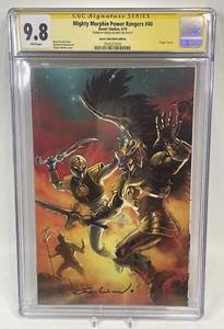 Mighty Morphin Power Rangers #40 CGC 9.8 Diego Galindo Auto/Cover VIRGIN Jolzar - Picture 1 of 4