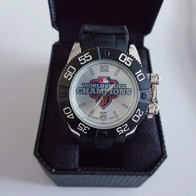 Game Time 2012 Worldseries Champions SF Giants Wristwatch - Image 1 of 4
