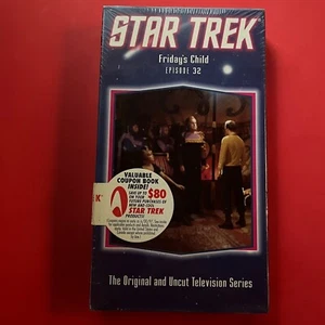 VHS tape (1993) - STAR TREK (tv episode 32) FRIDAY'S CHILD (1967) - NEW sealed - Picture 1 of 4