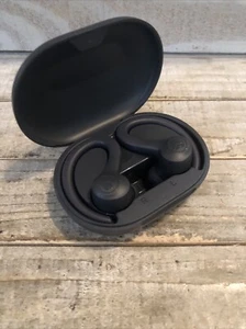 JLab Go Air Sport True Wireless Bluetooth Earbuds with Charging Case - Black - Picture 1 of 8