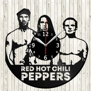 RHCP Vinyl Record Wall Clock Decor Handmade 4809 - Picture 1 of 12