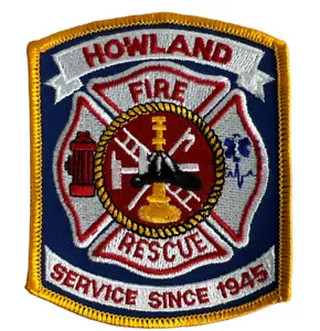 Parche del Departamento de Bomberos Howland, Howland, Warren, OHIO - Imagen 1 de 3