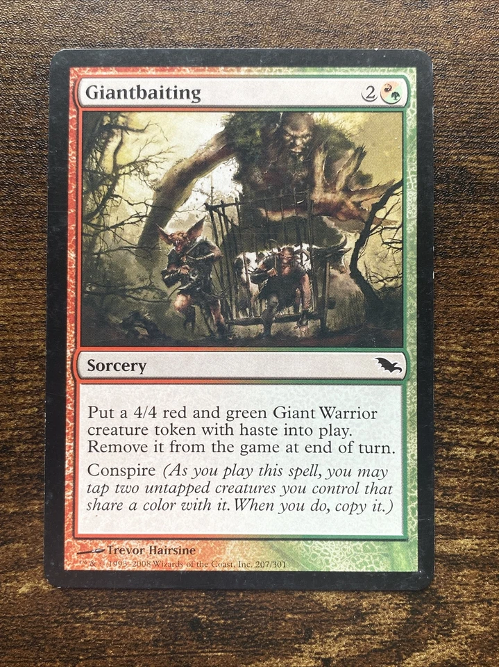 Giantbaiting 207/301 Shadowmoor MTG Magic The Gathering L2199* - Image 1 of 1