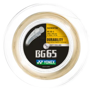 Yonex BG65 (amber) 660ft 200m Reel Badminton String - Made in Japan - Picture 1 of 1