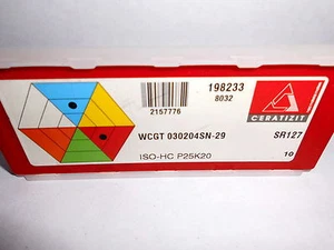 10 CERATIZIT WCGT 030204SN-29 SR127 - Bild 1 von 3