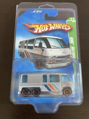 HOT WHEELS 1:64 GMC MOTORHOME TREASURE HUNT serie 2009 NEW - Immagine 1 di 3