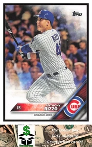 2016 Topps All-Star Game #327 Anthony Rizzo - Chicago Cubs - Imagen 1 de 2