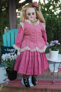 Muñeca Bisque Alemana Antigua - ABG 8 - 19" - Alt, Beck & Gottschalk - K - Imagen 1 de 23
