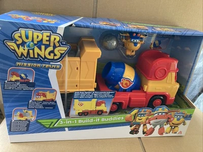 ALPHA SUPER WINGS -Mission Teams 3-in-1 Build-it Buddies - Donnie - Combined Postage