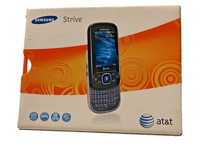 SAMSUNG Strive Slider SGH-A687 Black (AT&T) 2010 Cellular Phone - Image 1 of 4