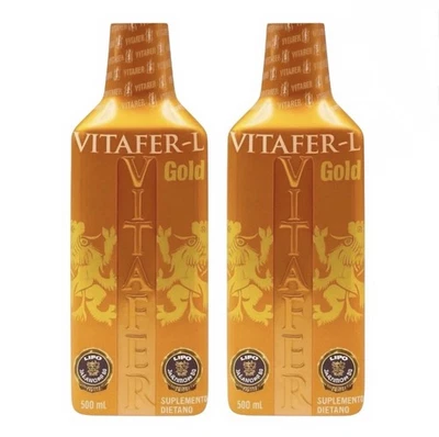 2X Botellas Vita Fer L-Gold-Multivitamínico- 500ML🔥 (Original) 🔥 Foto 1 de 2
