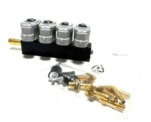 Valtek Injektor LPG Autogas Einspritzrail STD 2 Ohm Typ 30 4 Zylinder GPL - Picture 1 of 5