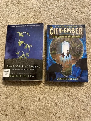 Lot Of 2The City of Ember Set: City of Ember, Diamond Darkhold, People Of Sparks - Image 1 of 3
