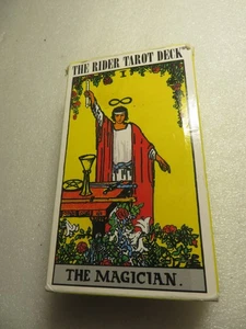 Baraja de tarot Waite The Rider 1971 de colección The Magician 78 cartas con instrucciones - Imagen 1 de 8