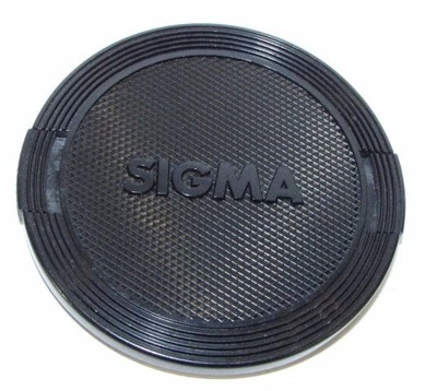 Original SIGMA 58mm Lens Front Cap black plastic  B00941 - Image 1 of 2