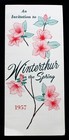 WINTERTHUR MUSEUM DELAWARE SOUVENIR TOURISM ADVERTISING BROCHURE VINTAGE 1957