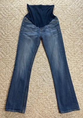 Vigoss Studio Maternity Pull on Denim Stretch Jeans  Size 28x30 - Image 1 of 4