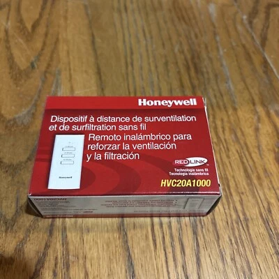 Honeywell HVC20A1000 Wireless Vent and Filter Boost Remote - Image 1 of 2
