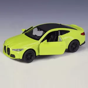 BMW M4 Toy Car 1/43 Scale Diecast Metal Model Car for Kids and Adults Green - Picture 1 of 15