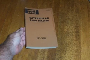 Caterpillar DW20 Tractor Direct Electric Start Parts Bo - Picture 1 of 1