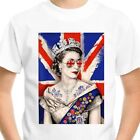 Mens T-Shirt 2022 Union Jack Cool Queen Queen Royals Platinum Jubilee T-Shirt