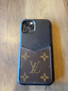 Authentic Louis Vuitton Case for iPhone 11 Pro Monogram & Black - Picture 1 of 12
