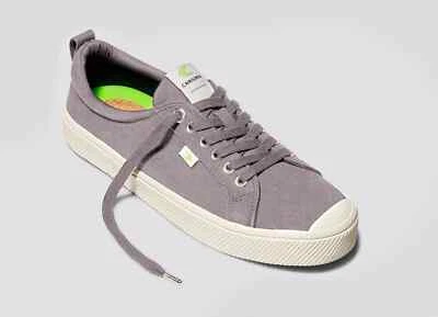 Zapatos deportivos Cariuma Oca de caña baja para mujer 6,5 gris místico de lona gris místico de EE. UU. Foto 1 de 4