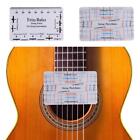 1Guitar Neck Notched Straight Edge Luthiers Tool With String Gaugen Ruler I7a4