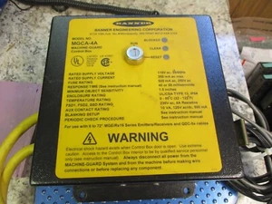 BANNER MACHINE-GAURD CONTROL BOX WITH CABLES MGCA-4A - Picture 1 of 4