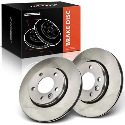 A-Premium 2Pcs Rear Disc Brake Rotors for Volkswagen Transporter 10-19 L4 2.0L - Image 1 of 4