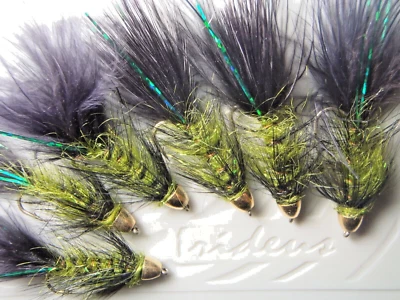 Irideus Smith River Soft Hackle Wooly Bugger Streamer flies Trout Fly Fishing