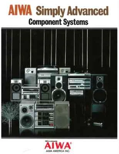 AIWA - MINI SYSTEM - BROCHURE CATALOGUE CATALOGUE CATALOGUE CATALOGUE - 1982 - ENGLISH - Picture 1 of 1