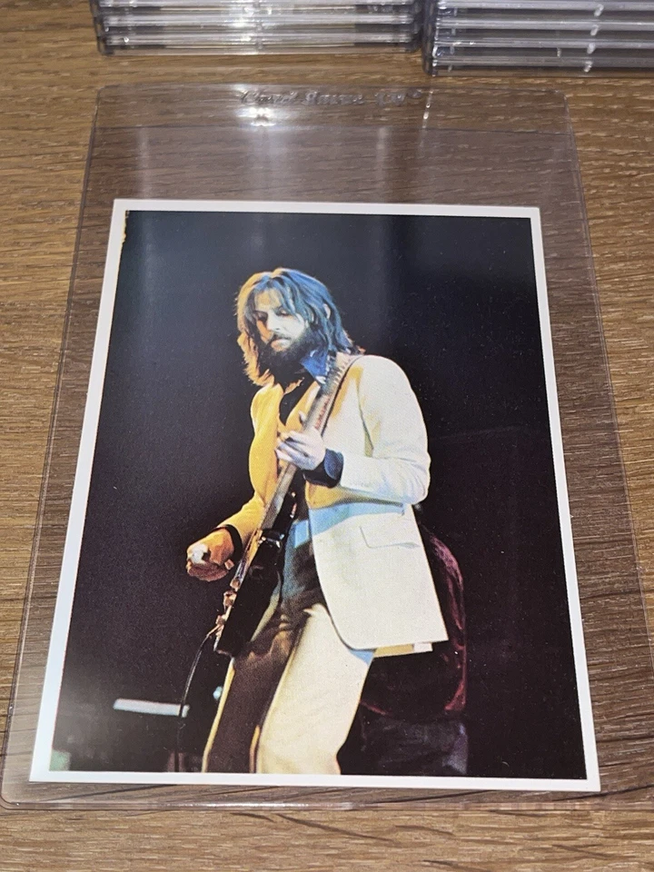 1974 Эрик Клэптон Панини 🎥 картина музыкальная карта поп стикер карта РЕДКАЯ - Изображение 1 из 2