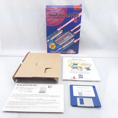Kiloblaster 2 PC Version Alien Fighter Game IBM PC, 3.,5" Floppy Disk Big Box - Image 1 of 4