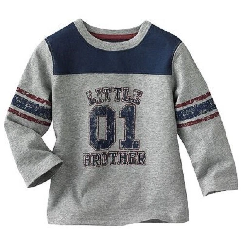 Camisa manga larga de algodón Jumping Beans bebé niño 18 meses - gris Foto 1 de 1